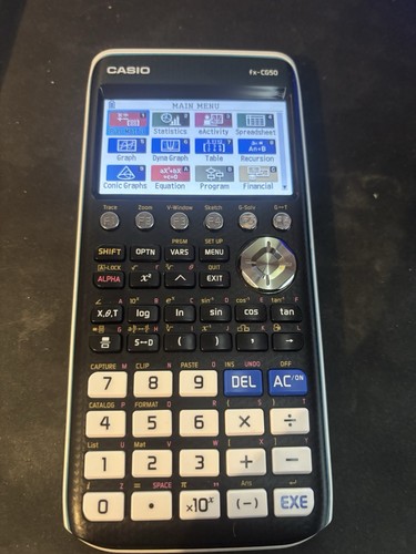 Casio cg50 graphing - casio, fx-cg50