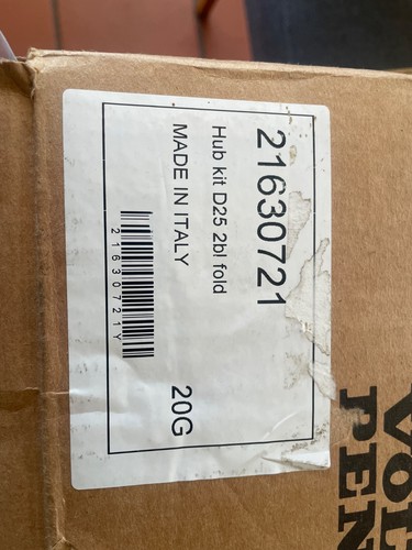 Volvo penta hub set - penta, two