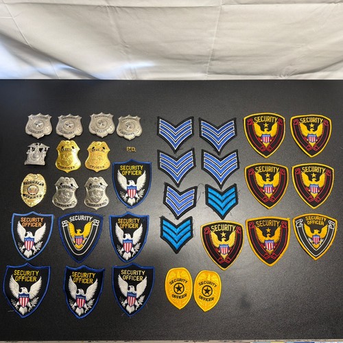 Large lot security officer - large,