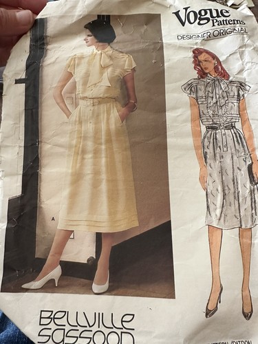 Vogue 80s dress - vogue,