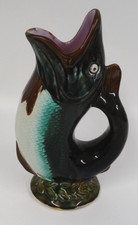 ENGLISH MAJOLICA WARE GURGLING