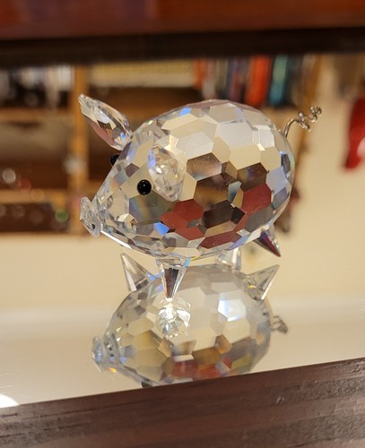 Swarovski crystal pig - swarovski,