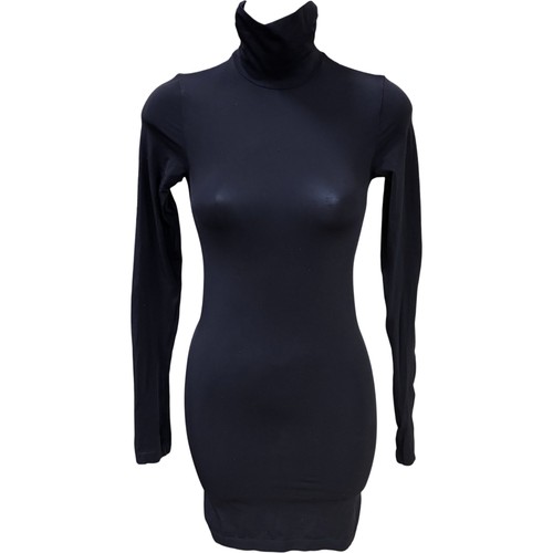 Wolford black turtleneck long - wolford,