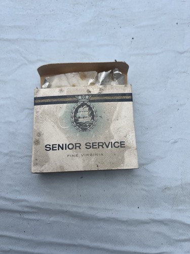 Vintage empty senior service - empty,
