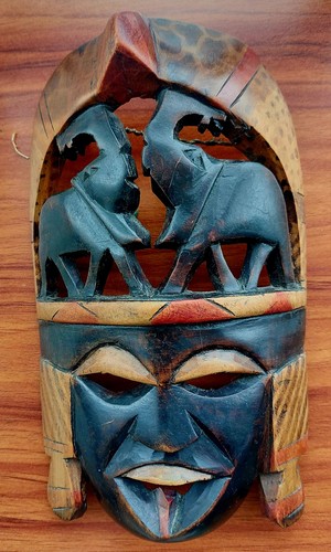 Hand carved african tribal - carved,