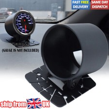 52mm 2" Car Single Hole Gauge Holder Pod Pillar Mount Universal For Turbo Boost 