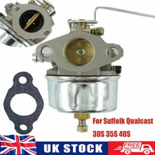 UK Carburettor for Qualcast Suffolk Punch Classic 30S 35S 43S Cylinder Lawnmower