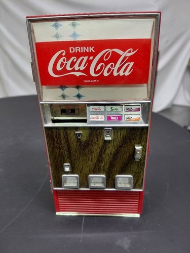 Coca cola mini vending machine - vending,