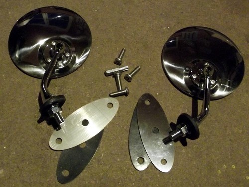 Door mirror set jass vintage - door,