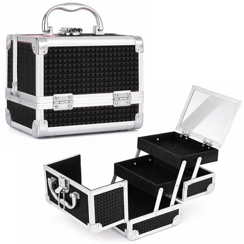 Lockable makeup box vanity - lockable,