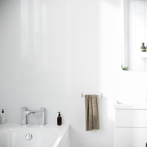 Gloss white cladding - white,