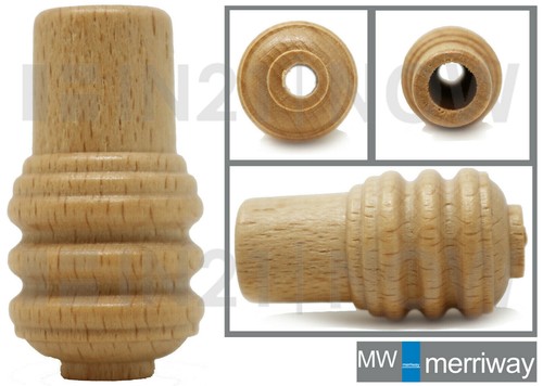 Large wooden ridged - wooden, cord