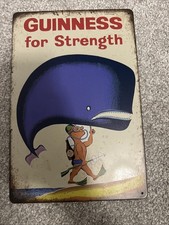 Retro Guinness strength metal