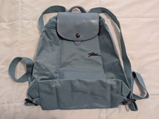 Authentic Longchamp Backpack Blue Gray Unused