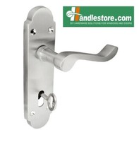 Shaped Scroll lever Mortice