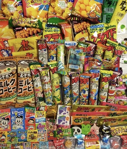 Japanese dagashi large lot - japanese,