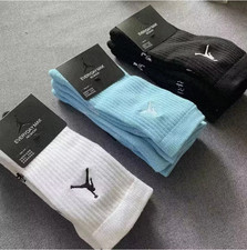 Gold Air Jordan DRI-FIT EVERYDAY MAX Ankle Socks 3/6 Pairs(Men’s Size L-UK 8-10)
