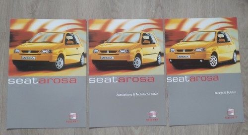 Seat arosa brochure 2000 - arosa, +