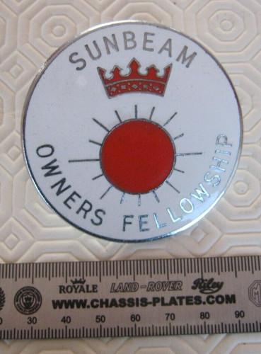 Sunbeam owners fellowship - owners,