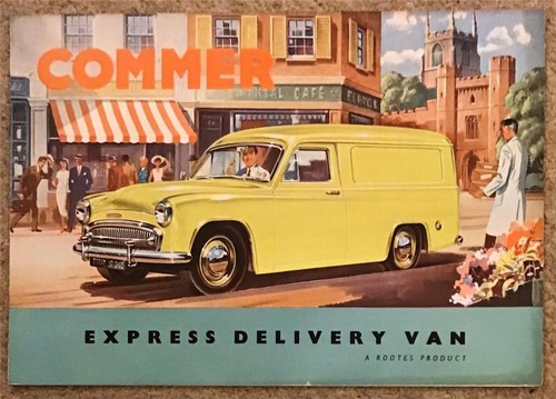Commer express delivery - commer, van