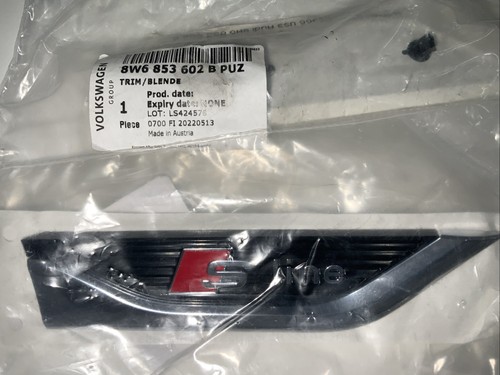 Genuine audi line wing - s,