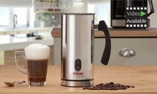 Cooks Professional Stainless Steel Milk Frother, Cordless