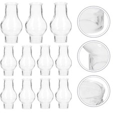 5pcs Oil Lamp Glass Chimneys