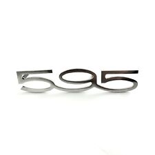 Written Chrome Dashboard Trim for FIAT 500 ABARTH 595 8x19mm