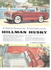 HILLMAN FLYER LEAFLET -