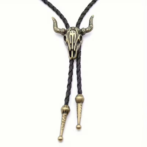 Black bolo tie - , &