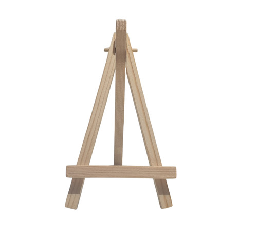Mini wooden easel 15cm - high, x