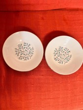 Swinnertons 2 x porcelain Cereal Bowls "Nestor Vellum" pattern. Free post UK.