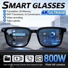 4K Smart Glasses HD Camera