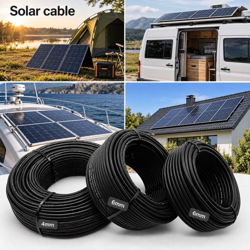 Solar cable 4mm 6mm - 4mm², 6mm²