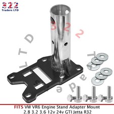 FITS VW VR6 Engine Stand Adapter Mount 2.8 3.2 3.6 12v 24v GTI Jetta R32