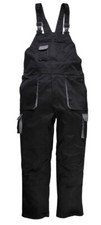 Atomic workwear contrast bib - contrast,