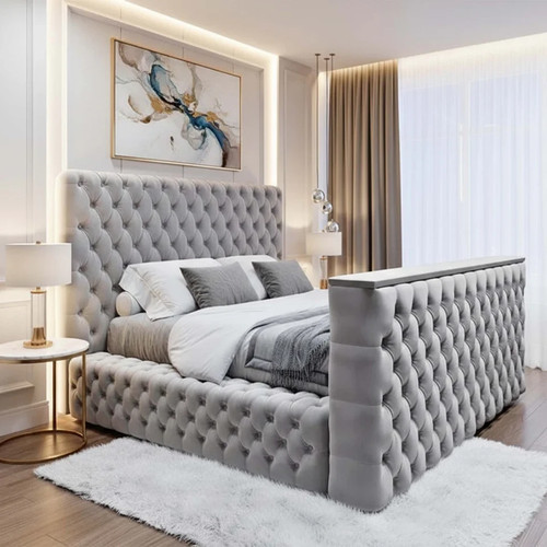 Ambassador bed frame - tv,