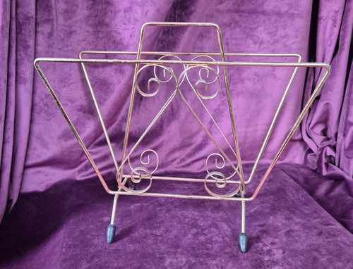 Vintage mcm gold tone scroll - mcm,