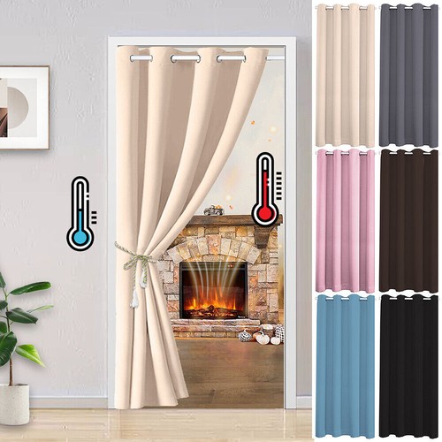 Thermal door curtain - door, blackout