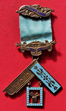 Masonic Past Master's Jewel St John's Lodge No 761 sterling silver WM PM