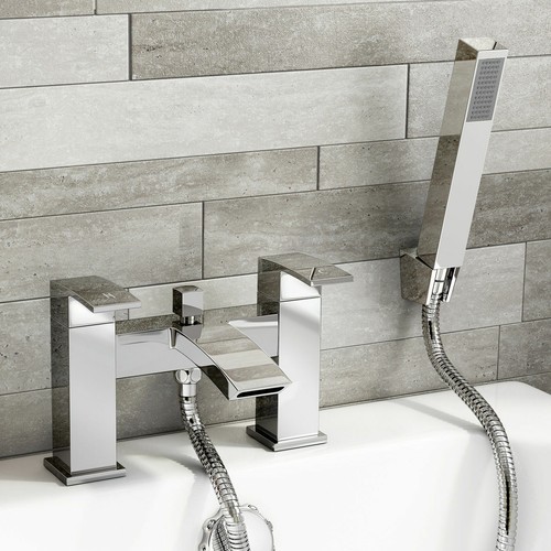 Waterfall bathroom taps - bathroom,