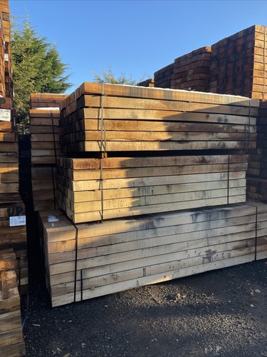 Oak sleepers long 200mm - oak,
