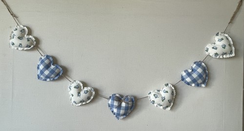 Heart garland bunting - garland, laura