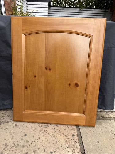 Solid golden pine kitchen unit - kitchen,
