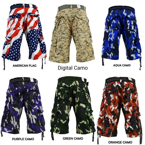 Men focus army camo cargo - army,