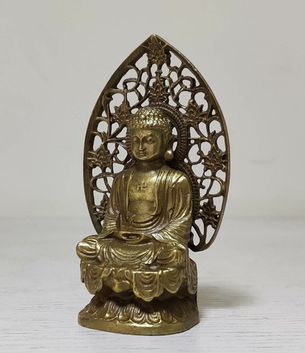 9cm buddhism antique bronze - 9cm/,