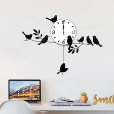 Marlee Silent Bird Wall Clock