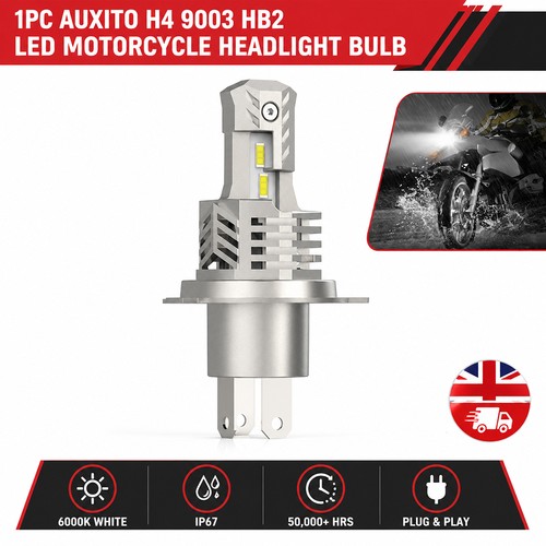 Led motorcycle headlamp - h4,