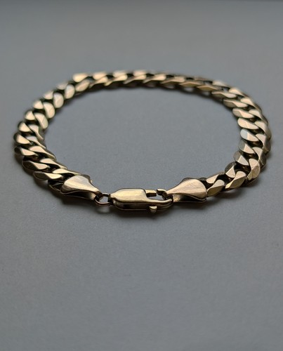 9ct gold curb link - 9ct,