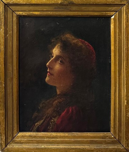 19th century portrait a - 19th,